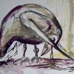 Depressed bird  39×28 cm