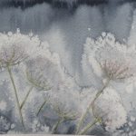 Ice flowers  26×18 cm