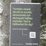 Skogen vid Nydala, kommande Tomtebostrand 2019